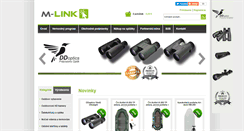 Desktop Screenshot of m-link.sk